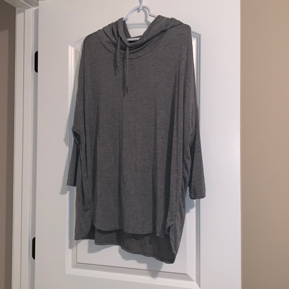 Cowl-Neck, Hooded Shirt - Avia